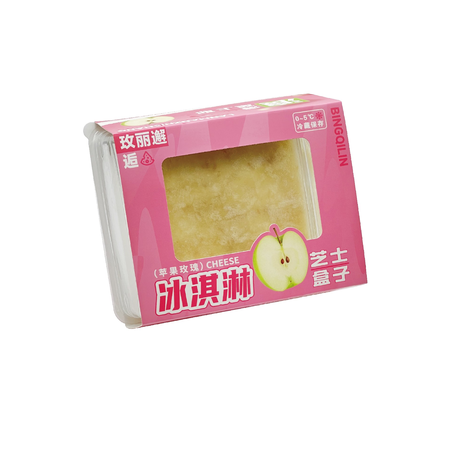 PW-A327冰淇淋芝士蘋(píng)果玫瑰